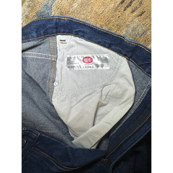 GK Services Men’s Dark Wash Jeans 42x32 – Relaxed Fit Workwear Denim - Picture 3 of 5